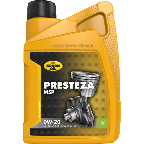 Моторное масло KROON-OIL PRESTEZA MSP 0W-20, 1л